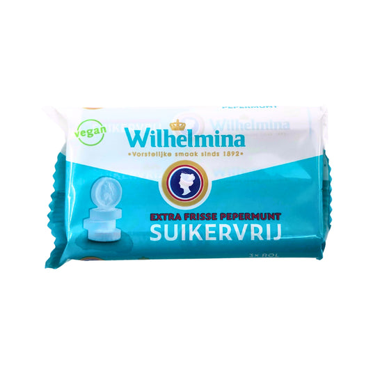 Wilhelmina Sugarfree Peppermint Rolls Vegan 3 pack