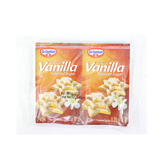 Dr.Oetker Natural Vanilla Sugar 6 envelopes