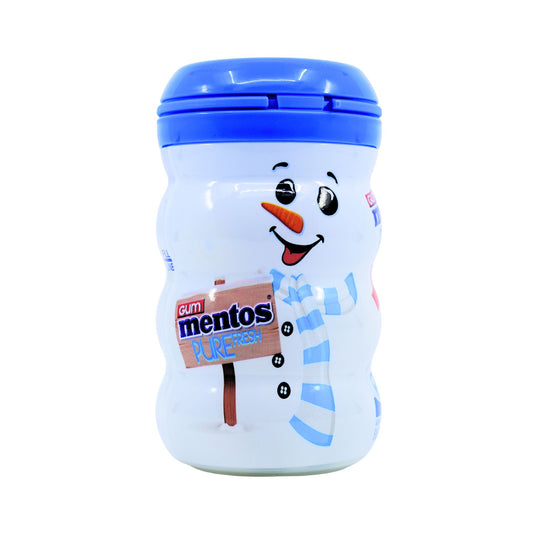 Mentos Fresh Mint Sugar Free Gum Winter Snowman Edition