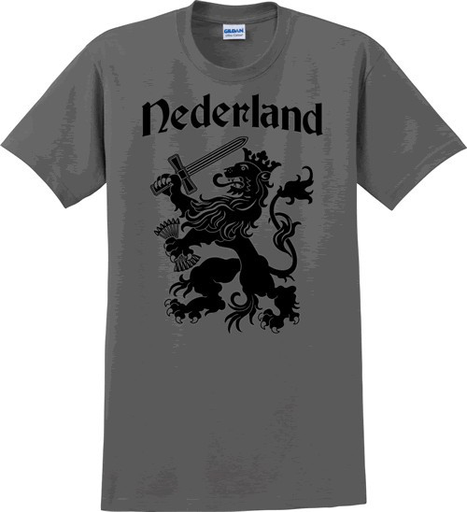 Nederland Lion T-Shirt XXL Gray