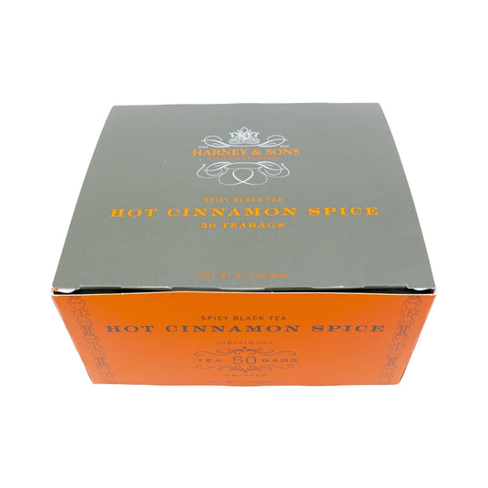 Harney & Son Hot Cinnamon Spice TeaBags 50 ct Box