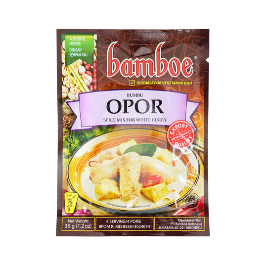Bamboe Opor Spices for White Curry 1.2oz