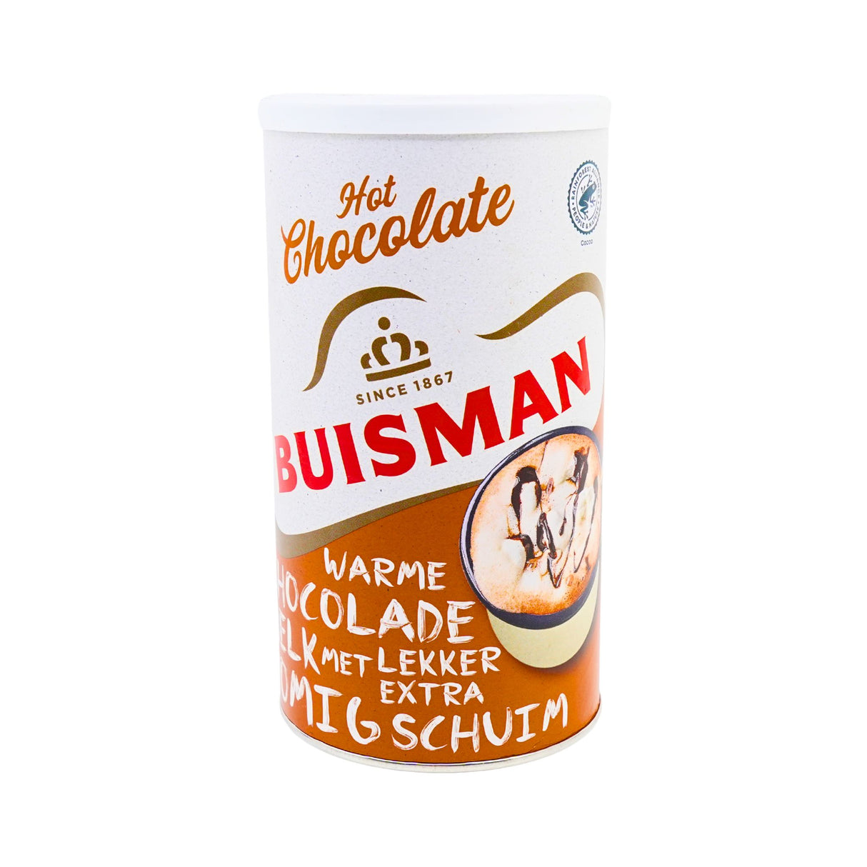 Buisman Hot Chocolate Mix 10.5 oz can
