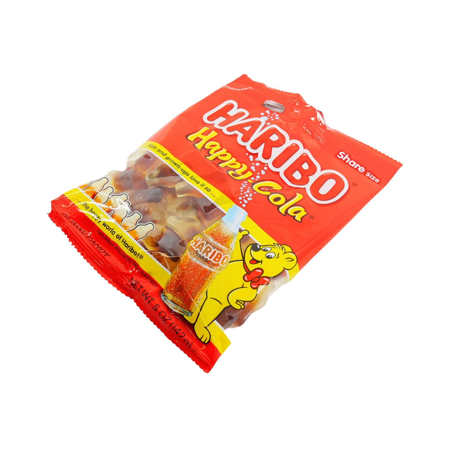 Haribo Happy Cola Bottles 5oz Bag