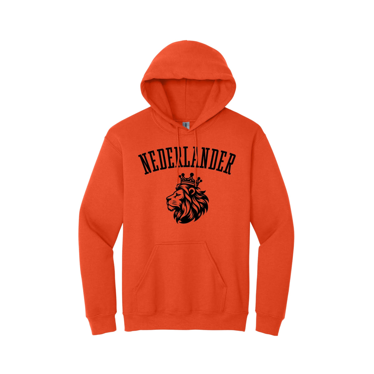 Dutch Orange Nederlander Lion Hoodie Sweatshirt - Extra Large