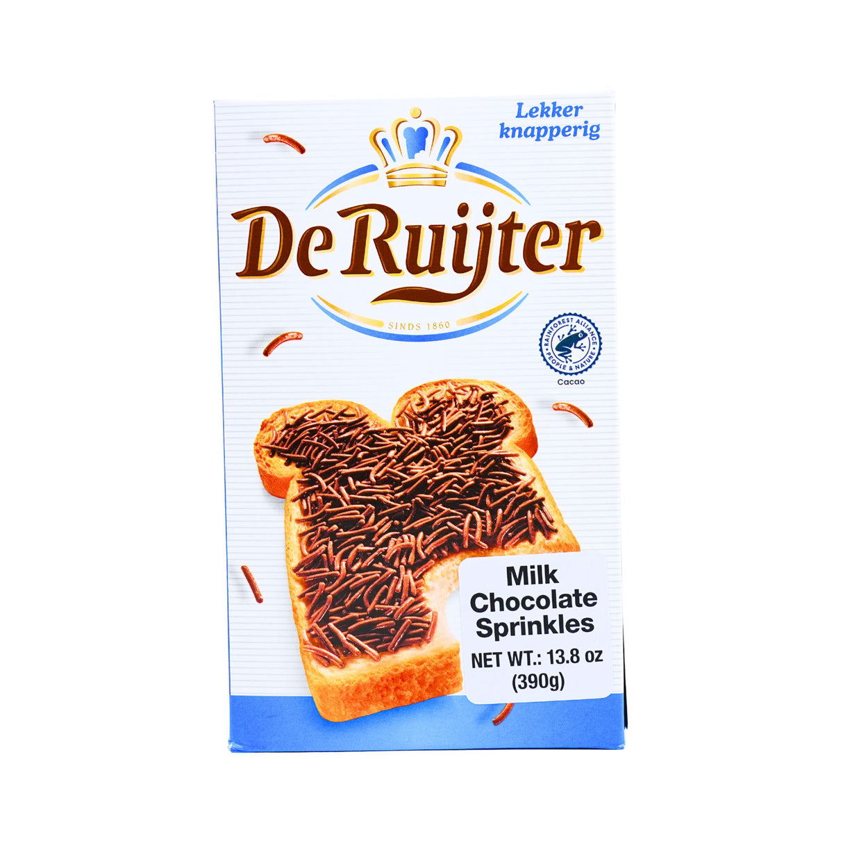 De Ruijter Milk Chocolate Sprinkles Hagelslag 13.8 oz