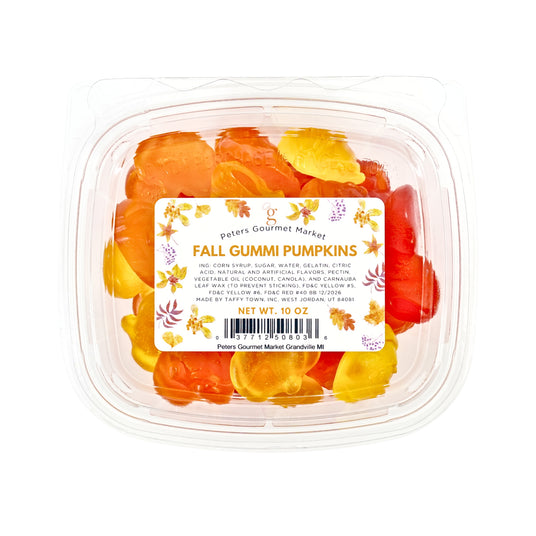 Peters Gourmet Market Gummi Pumpkins 10oz