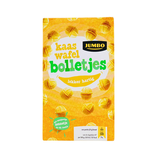 Jumbo Crispy Cheese Waffle Balls 3.5 Oz