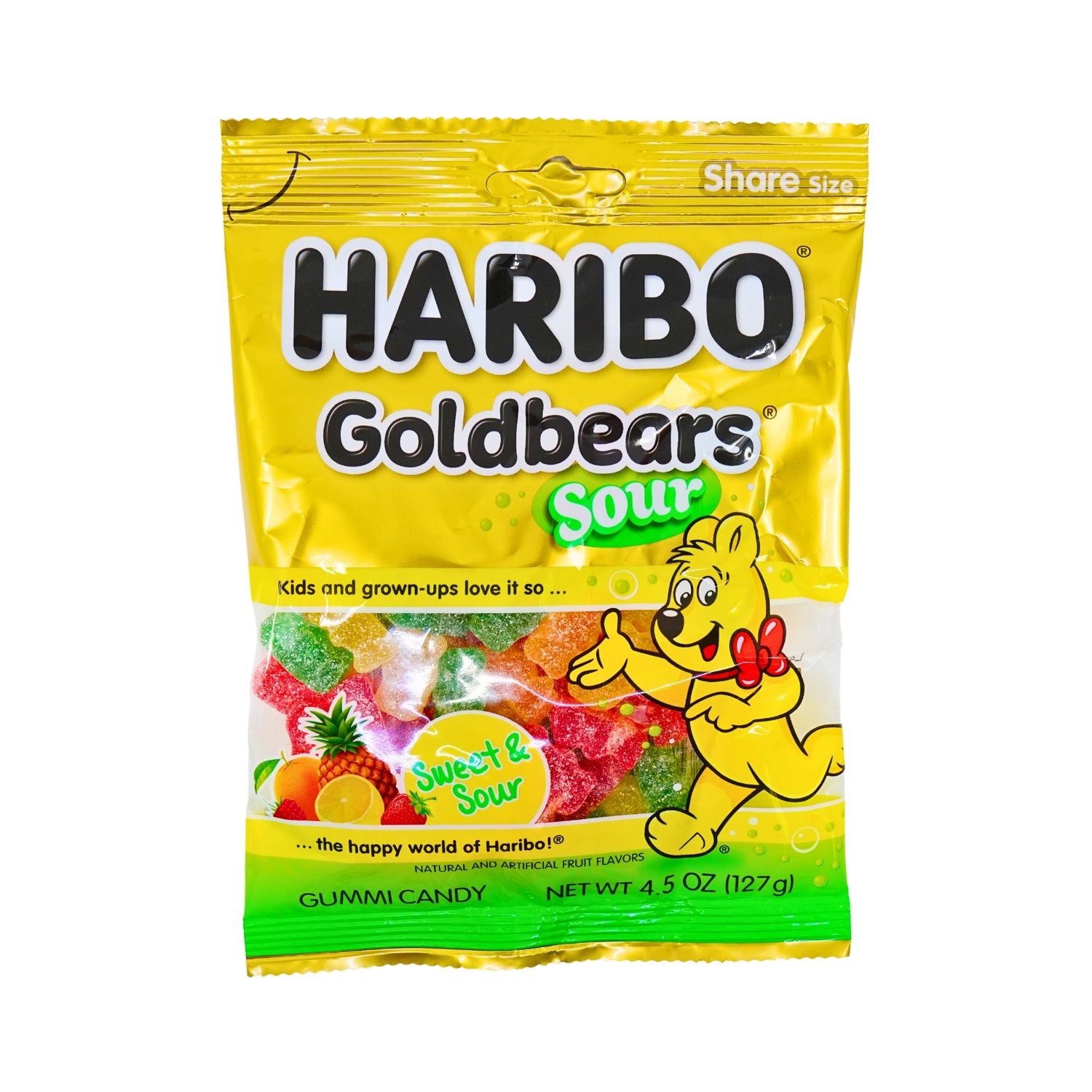 Haribo Sour Bears 4.5oz Bag