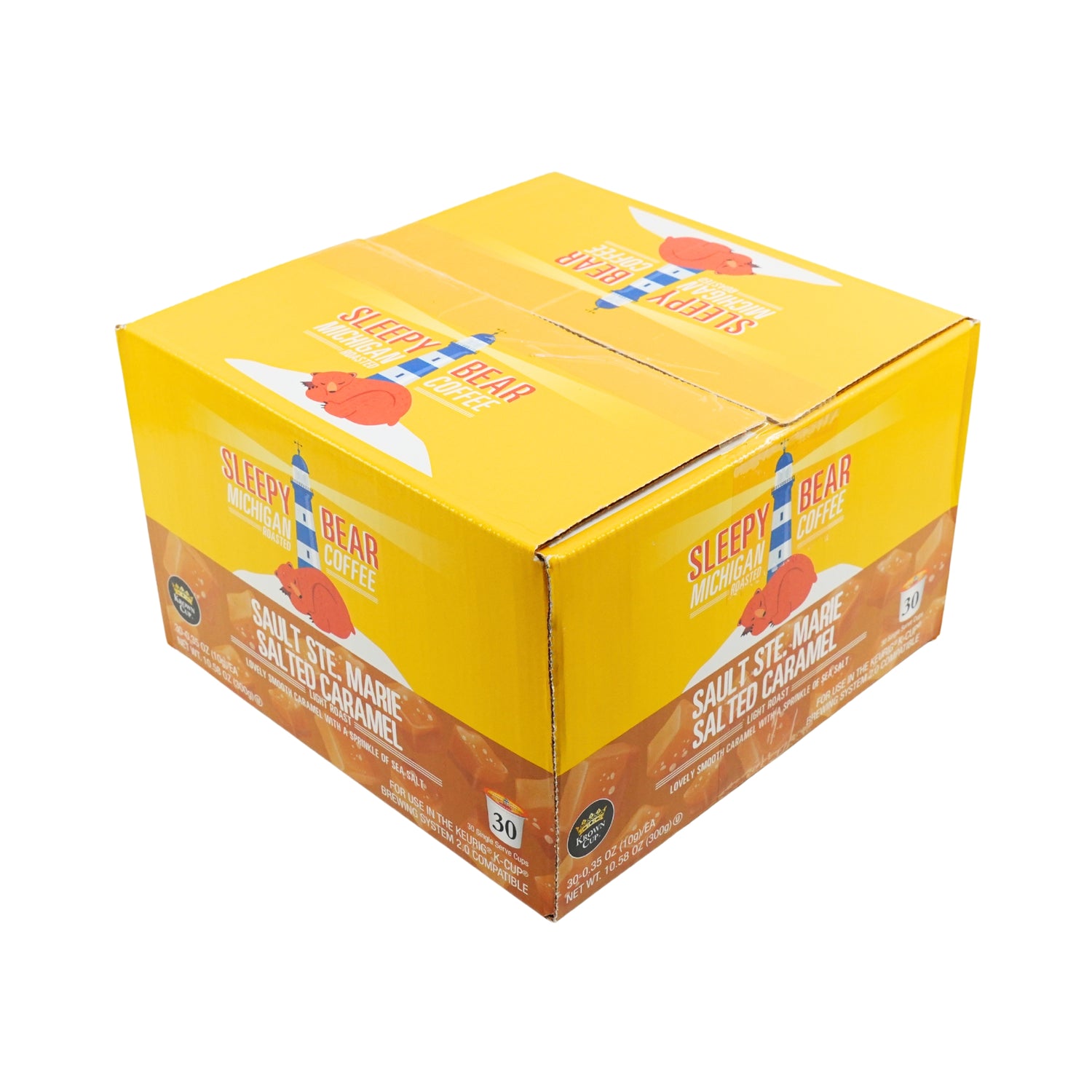 Sleepy Bear Sault Ste Marie Salted Caramel Coffee 30 ct K CUP
