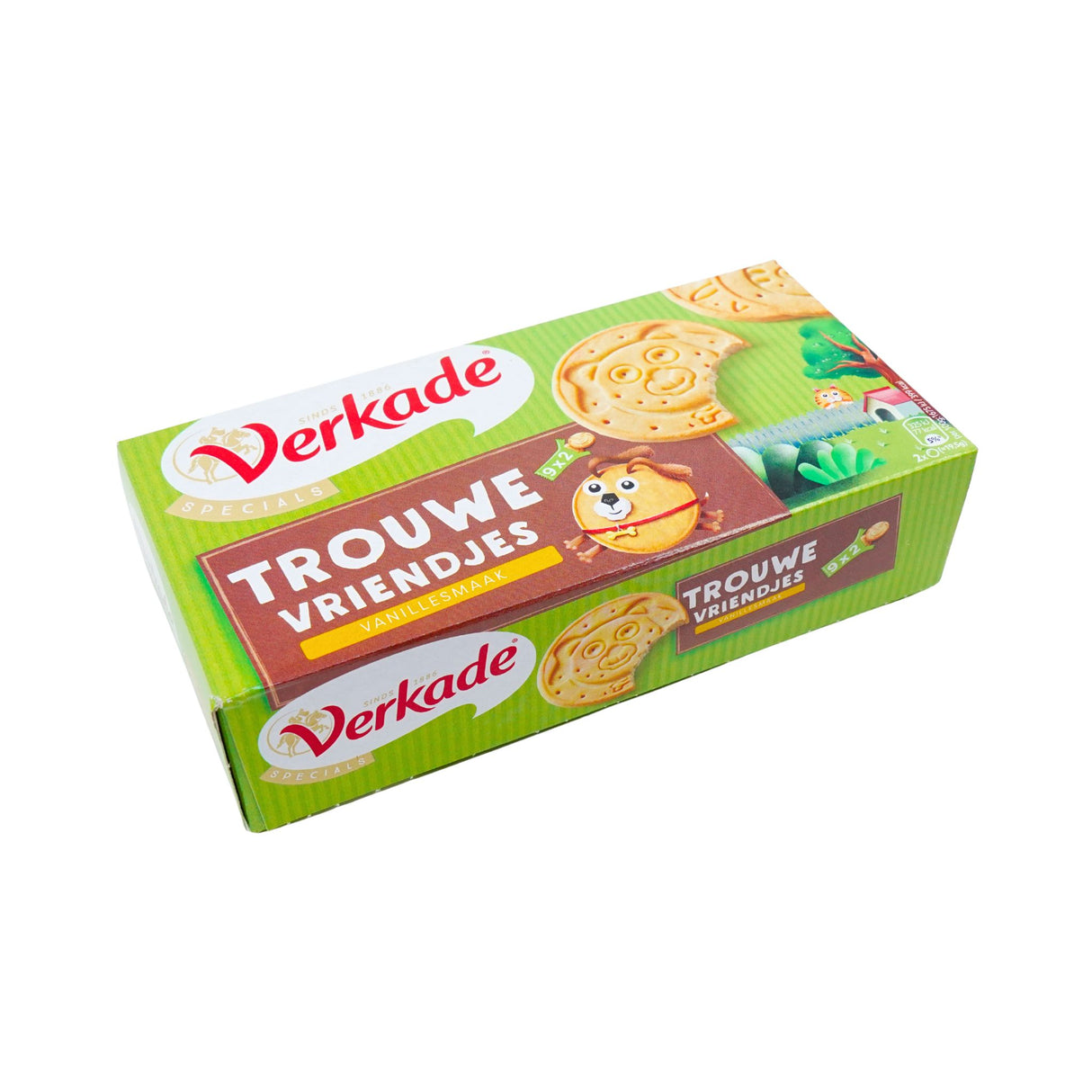 Verkade Loyal Friends Vanilla Cookies 6.2 oz