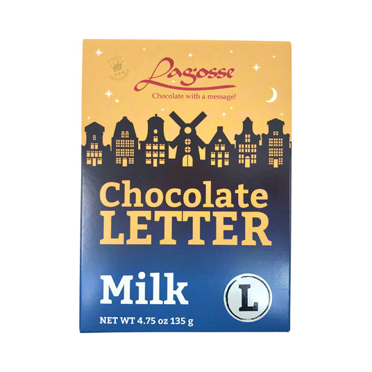 Lagosse Large Milk L Chocolate Letter 4.7oz