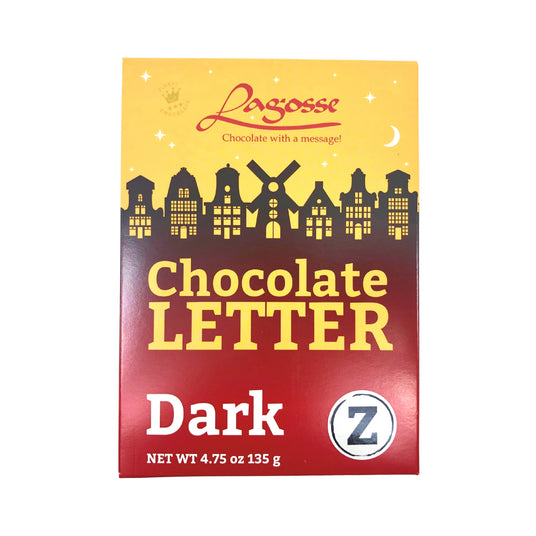 Lagosse Large Dark Z Chocolate Letter 4.7oz