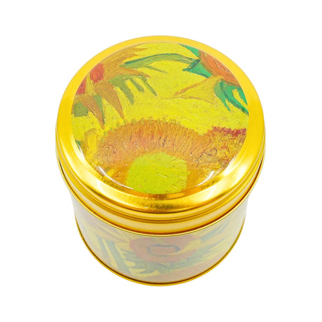 Van Gogh Sunflowers Stroopwafel Tin EMPTY