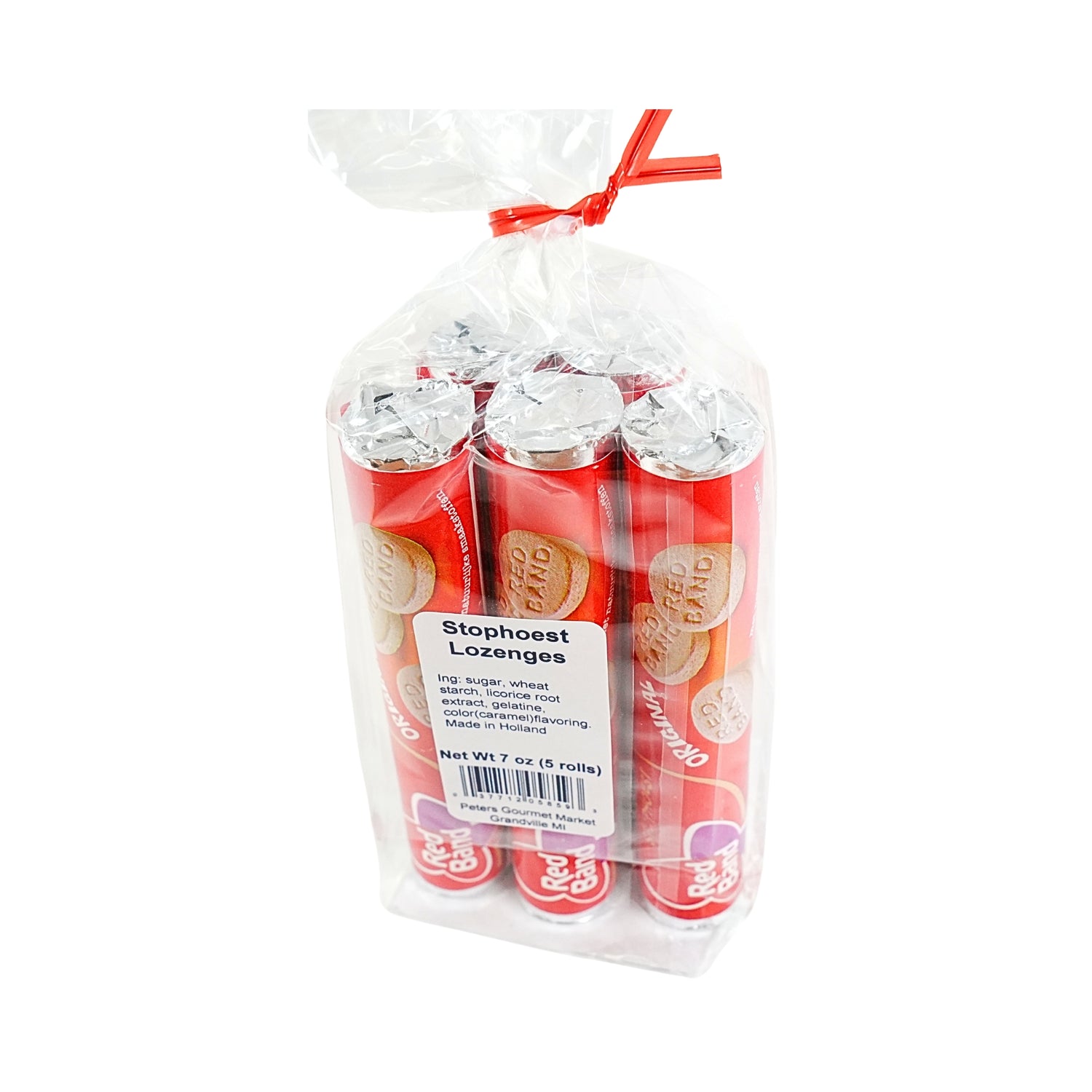 Red Band Stophoest Cough Drop 4 Roll Pack