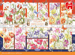Puzzle Janneke Brinkman Holland Tulip 1000 Pieces