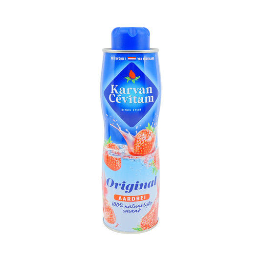 Karvan Fruit Syrup Strawberry Flavor 20.2 oz can