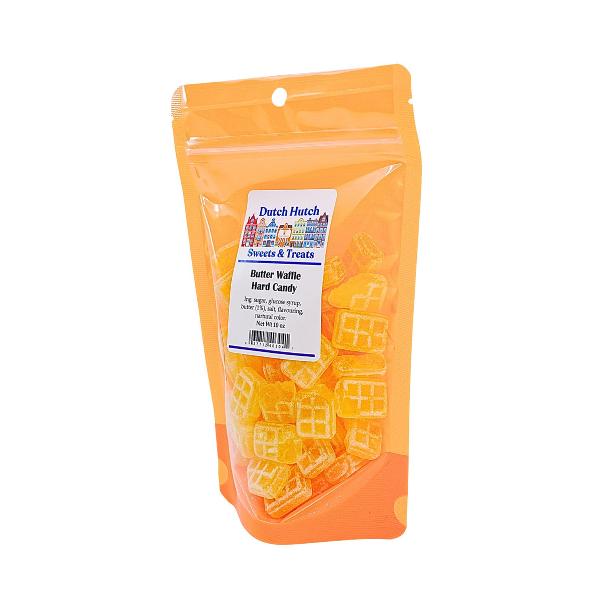Dutch Hutch Butter Wafels hard candy 10 oz bag