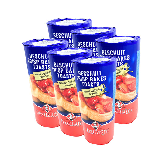 Bolletje Rusk Dutch Toast (Beschuit) 6 Pack