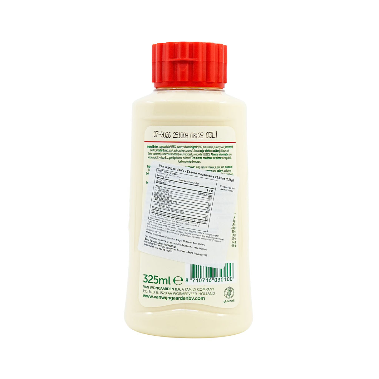 Zaanse Mayonaise 11 Ounce 325 ml