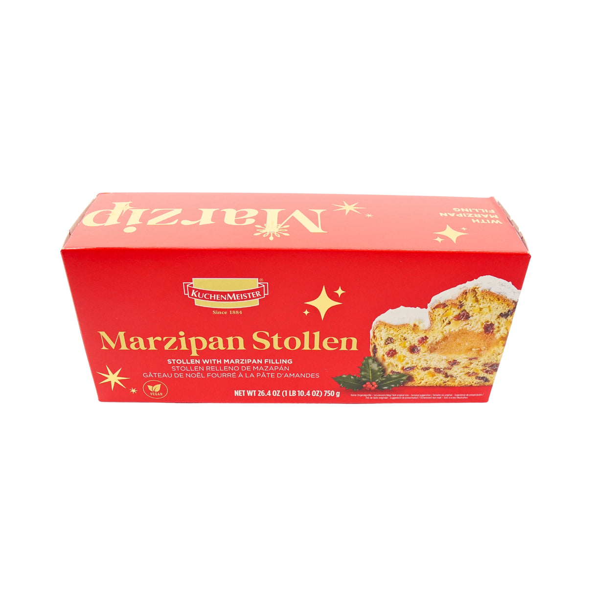 Kuchenmeister 26.4 oz Luxury Marzipan Stollen Box