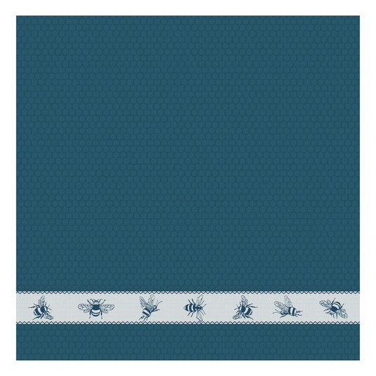 DDDDD Bees/Honey Petrol TEA Towel 24x23 inch