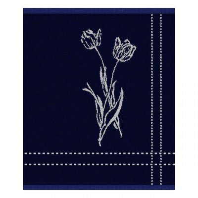 DDDDD Lisse Blue Hand Towel 20x22 inch