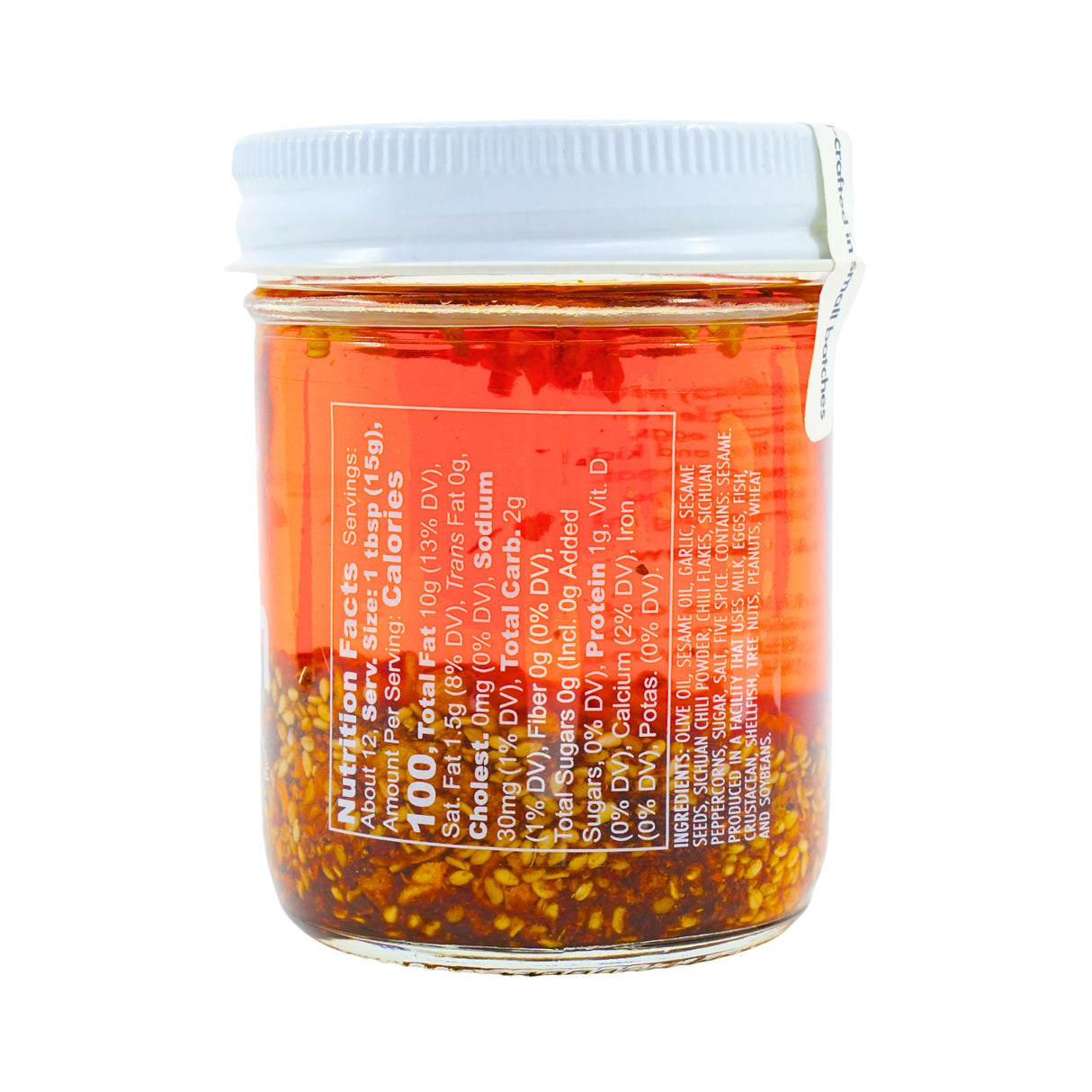 5 Lakes Flavor Ruby Crunch Chili Oil 6.2 oz jar