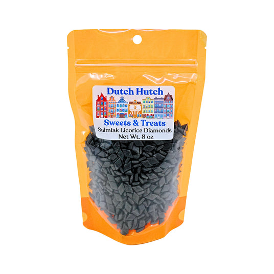 Dutch Hutch Salmiak Diamonds (pastilles) 8 oz bag
