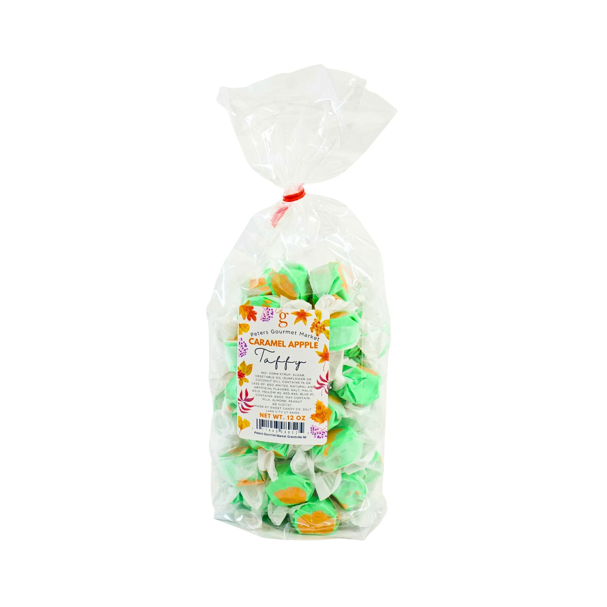 Peters Gourmet Market Taffy Town Caramel Apple Taffy 12oz Bag