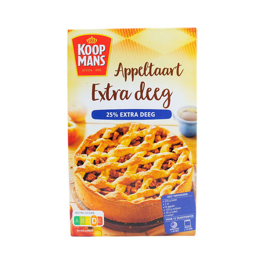 Koopmans Appeltaart Mix Extra Crust 550 gr 19.4 Oz