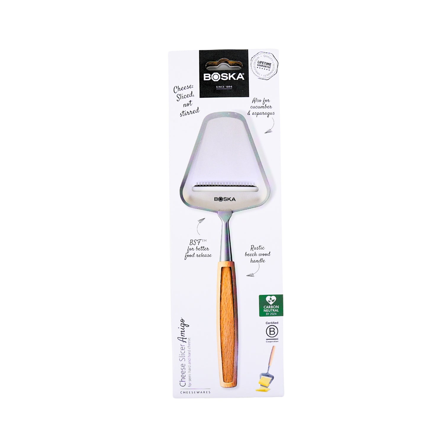 Boska Cheese Slicer Amigo Beech Handle