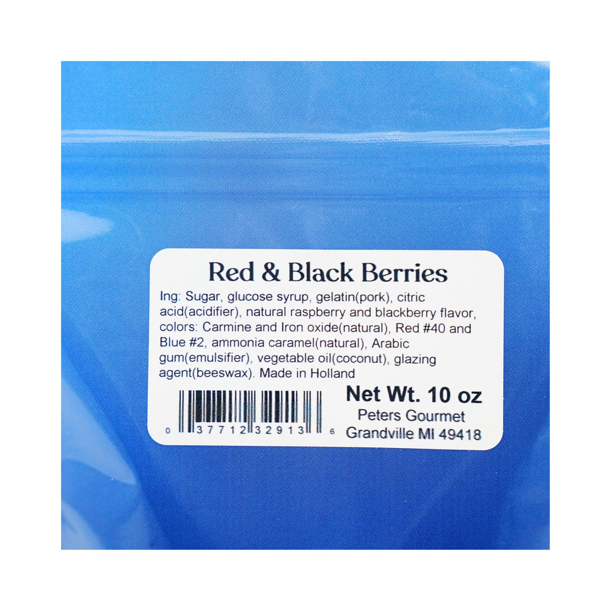 Dutch Hutch Red & Black Berries 10oz bag