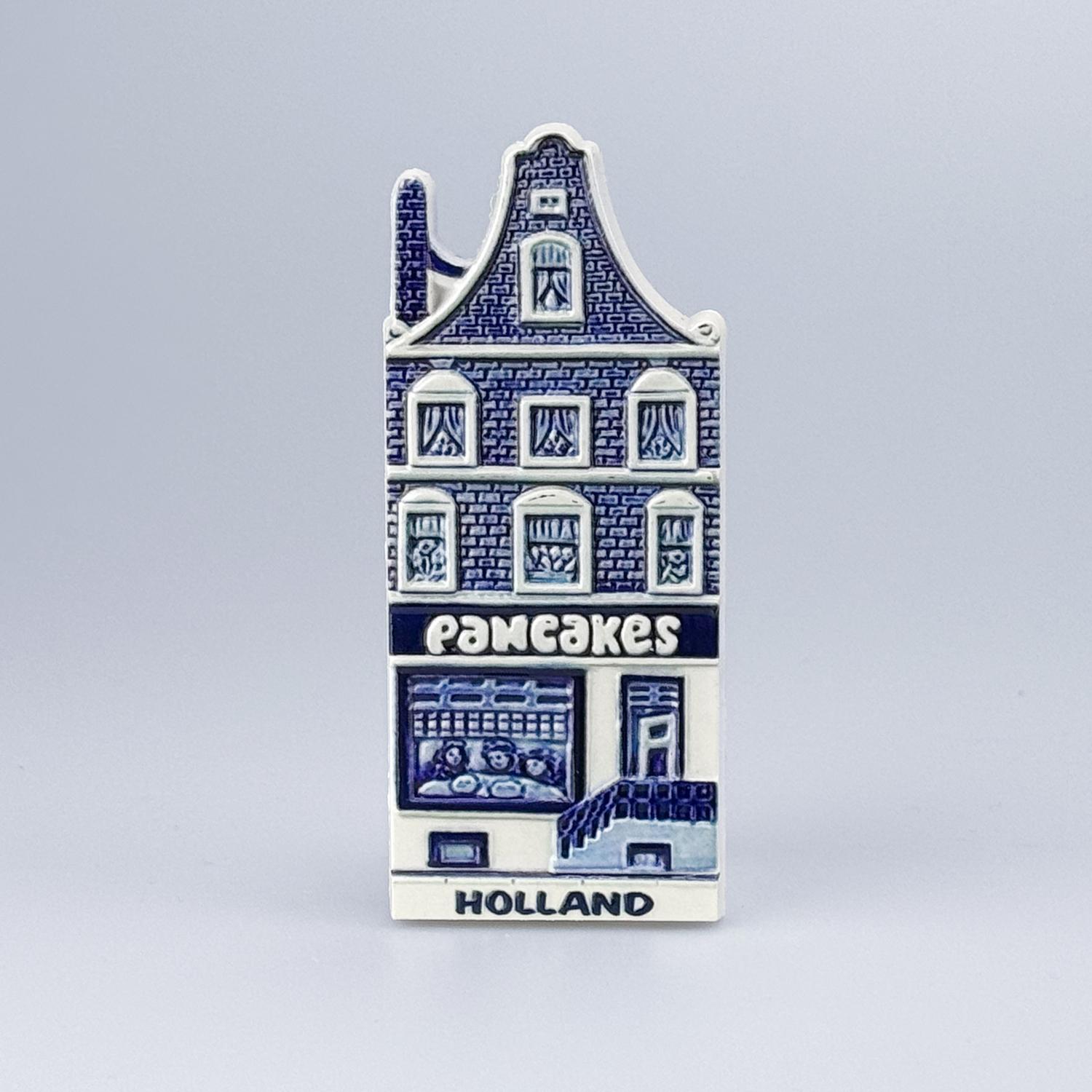 Magnet Canal House Pancake House Delft Blue