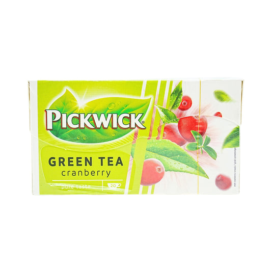 Pickwick Cranberry Green Tea 20ct box