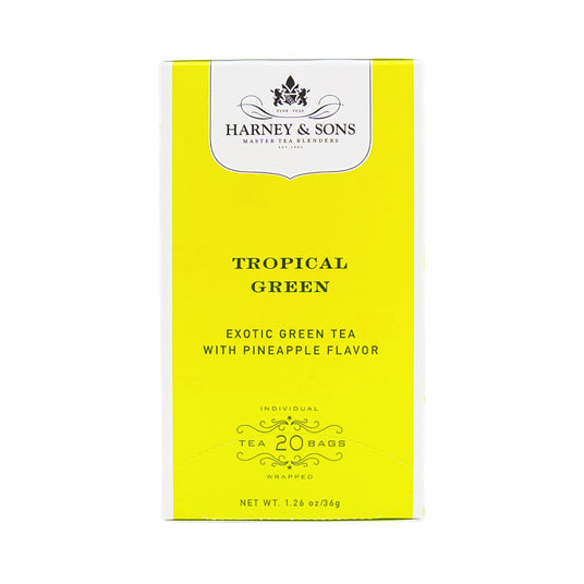 Harney & Sons Tropical Green Tea 20 Ct Box