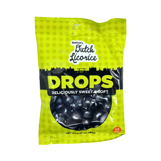 Gustafs Soft Licorice Drops 5.2 Oz Bag