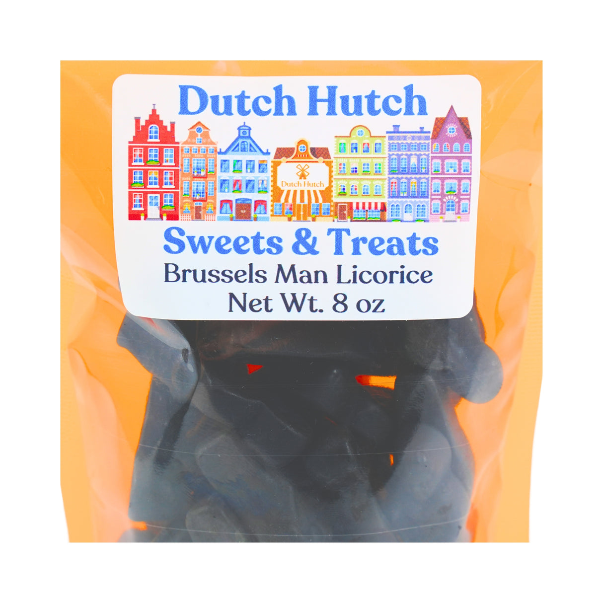 Dutch Hutch Brussels Man Licorice 8 oz By Matthijs