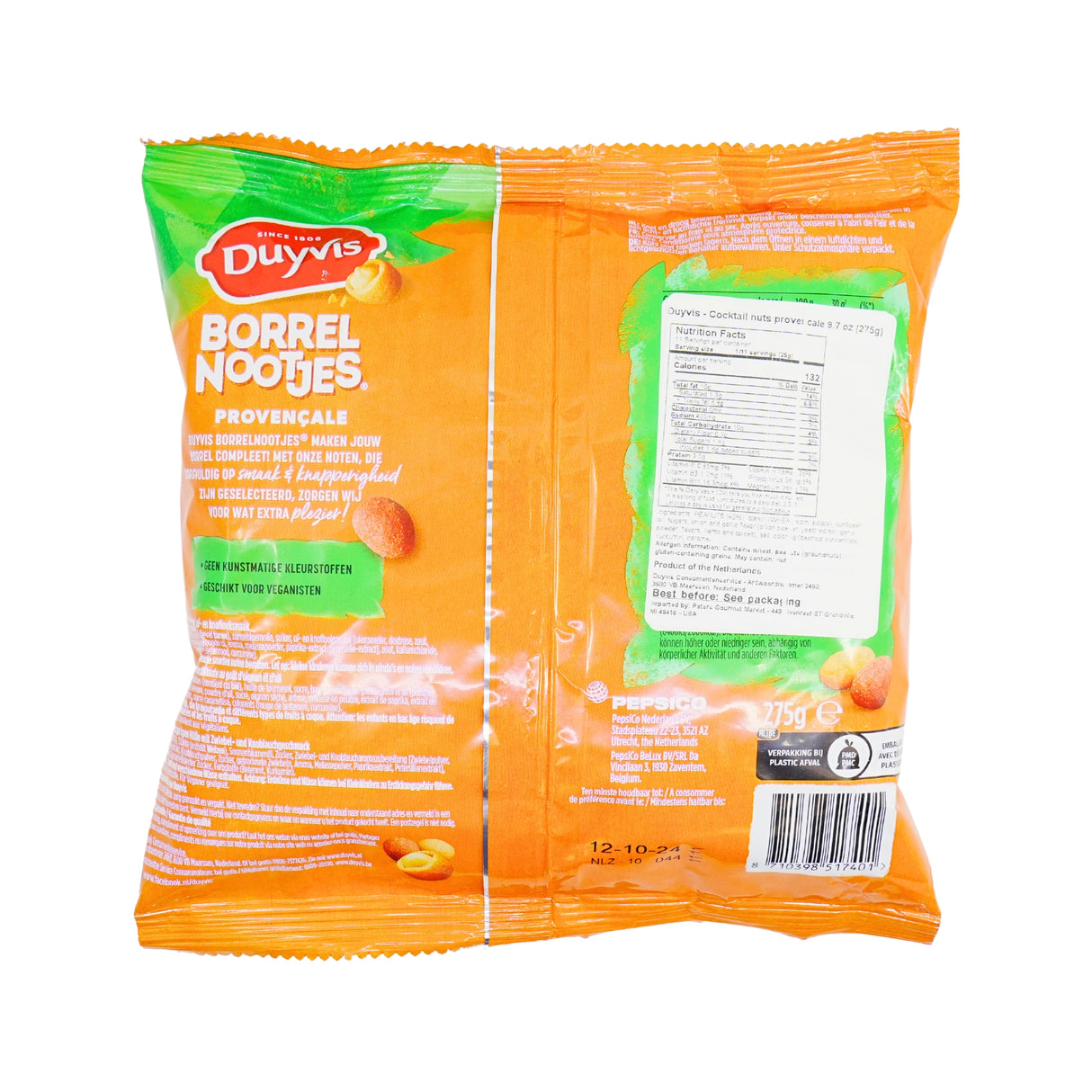 Duyvis Borrelnootjes Provencal Mix 9.7 oz Bag