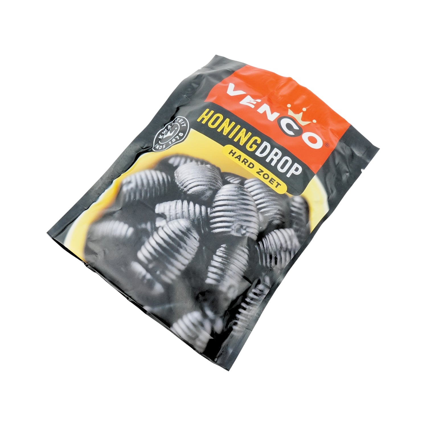 Venco Honey Licorice Drops 7.4 oz Bag