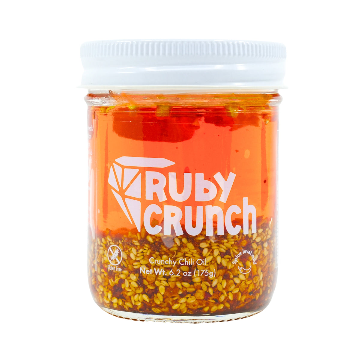 5 Lakes Flavor Ruby Crunch Chili Oil 6.2 oz jar