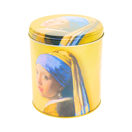Vermeer Girl with Pearl  Tin Empty Tin