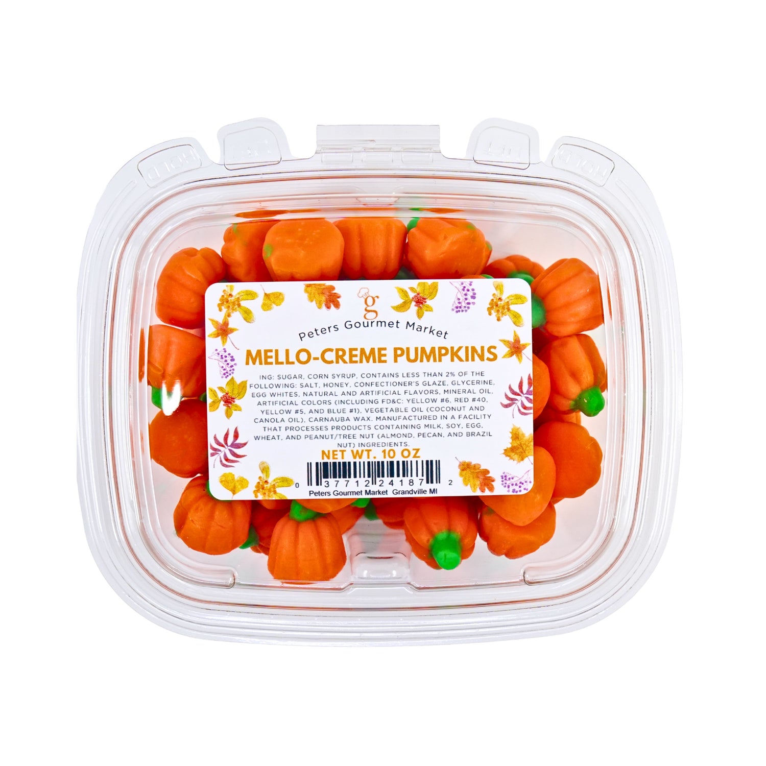 Peters Gourmet Market Mello Creme Pumpkins 10oz Tub