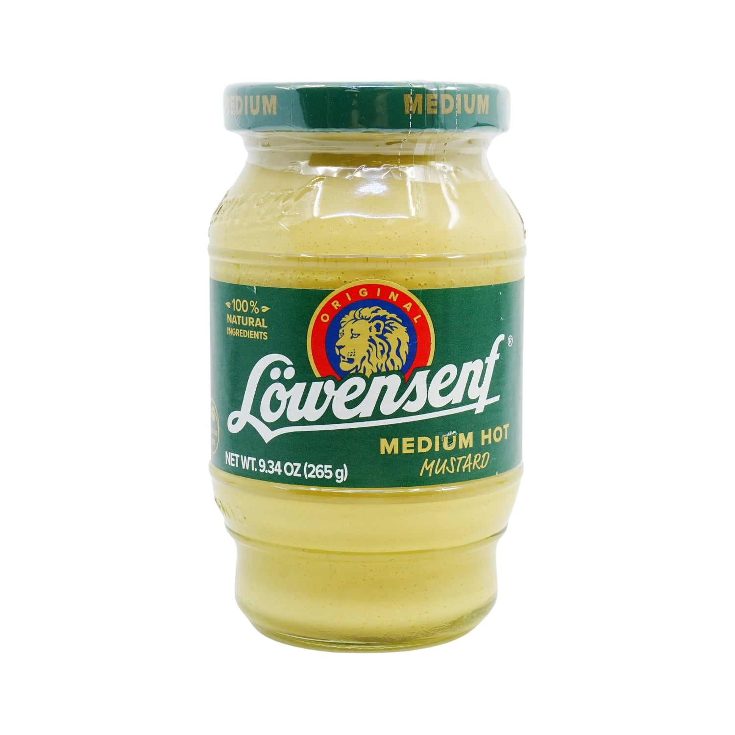 Lowensenf Medium Hot Mustard 10 oz