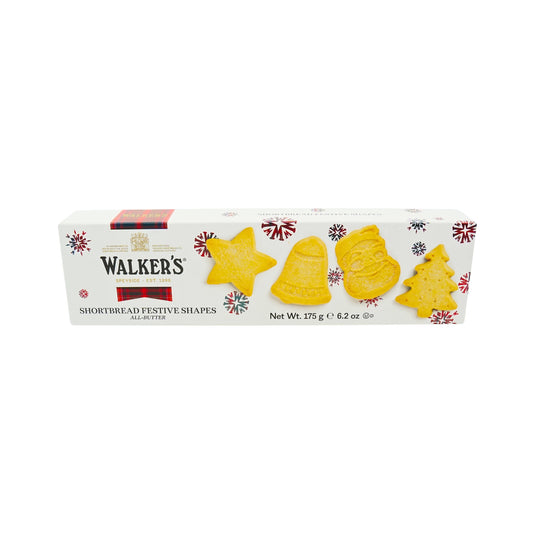 Walkers Festive Shapes Assorted 6.2 oz box