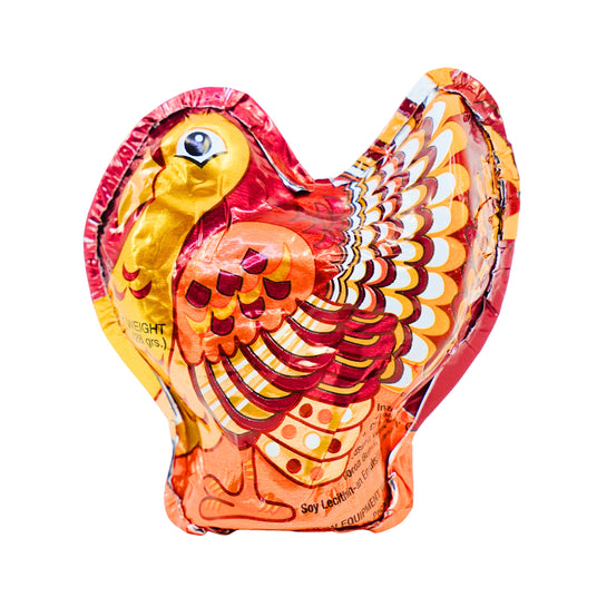 Madelaine Foiled Dark Chocolate Turkey 1 oz