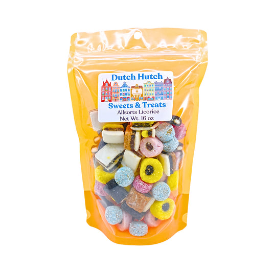 Dutch Hutch MINI English Allsorts 14 oz By Gustafs