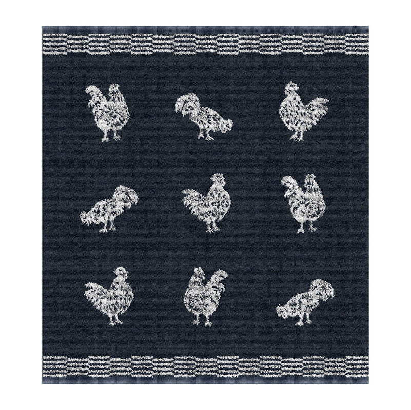 DDDDD Good Morning Hand Towel Blue 20x22 inch
