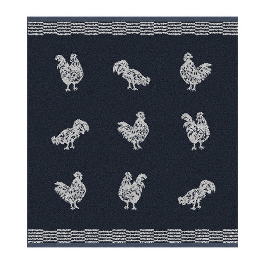 DDDDD Good Morning Hand Towel Blue 20x22 inch