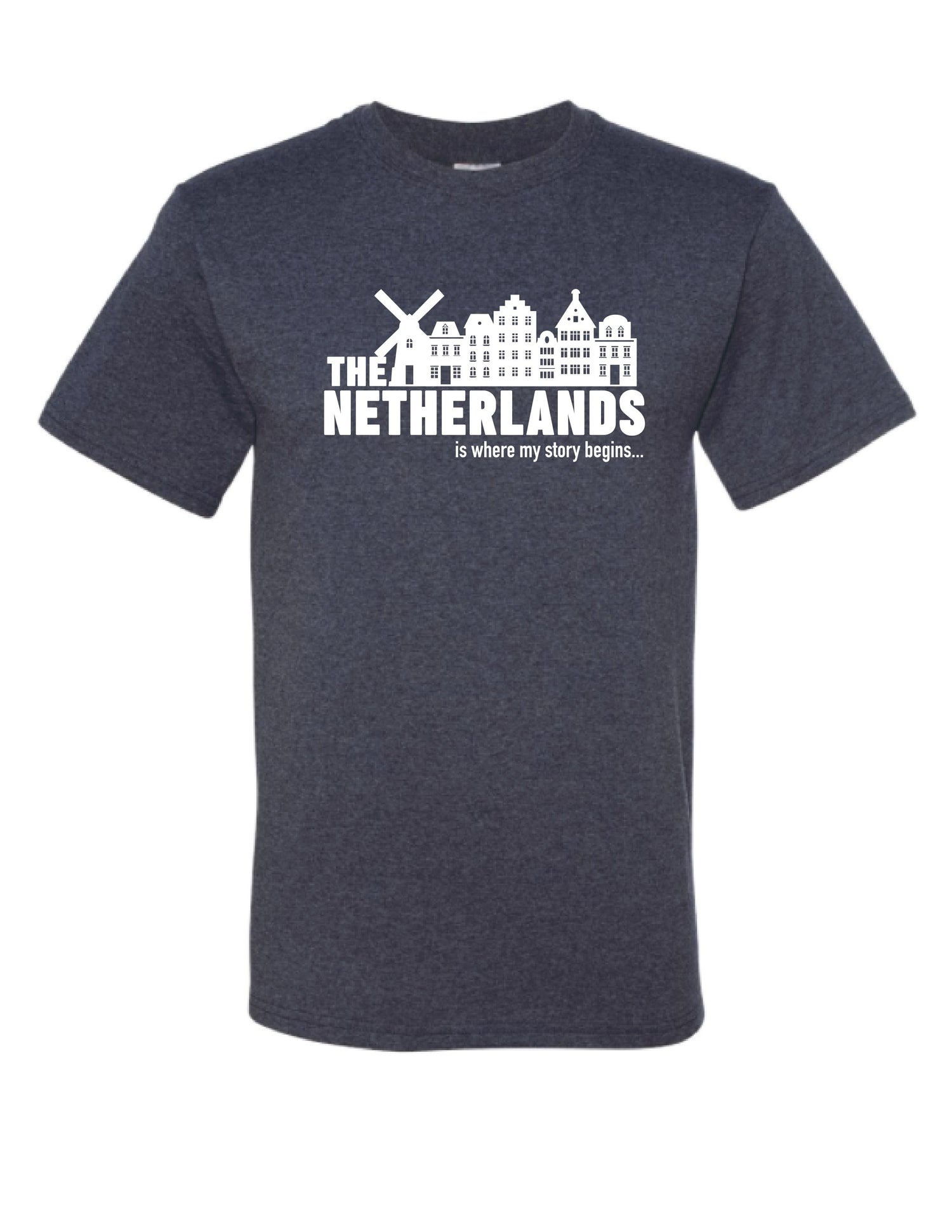 Netherlands My Story Navy Adult XXL Tshirt